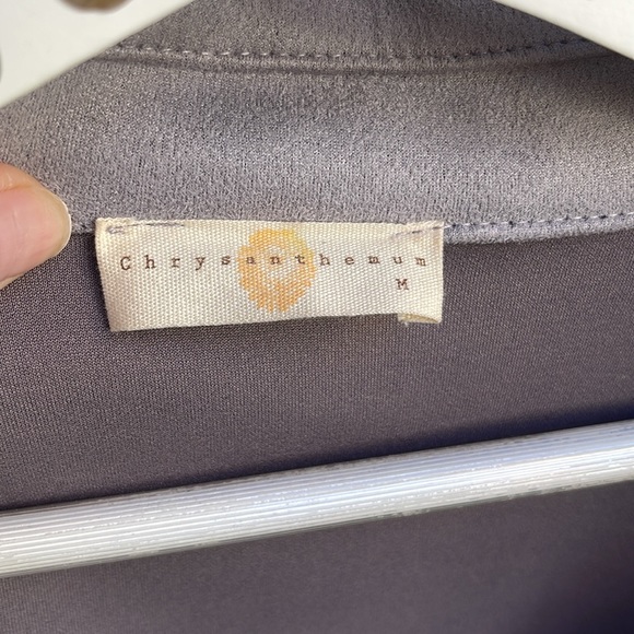 Crisanthem coat - grey soft like suede - Picture 3 of 5